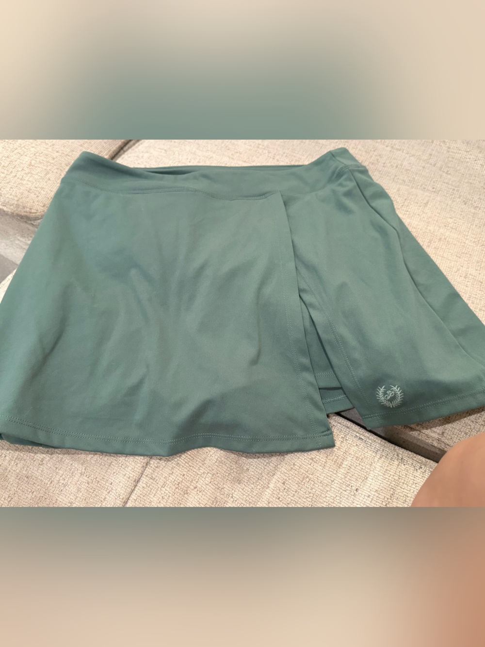 PINK Victoria's Secret Green Athletic Skort Size Large